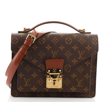 Louis Vuitton Monceau Handbag Monogram Canvas