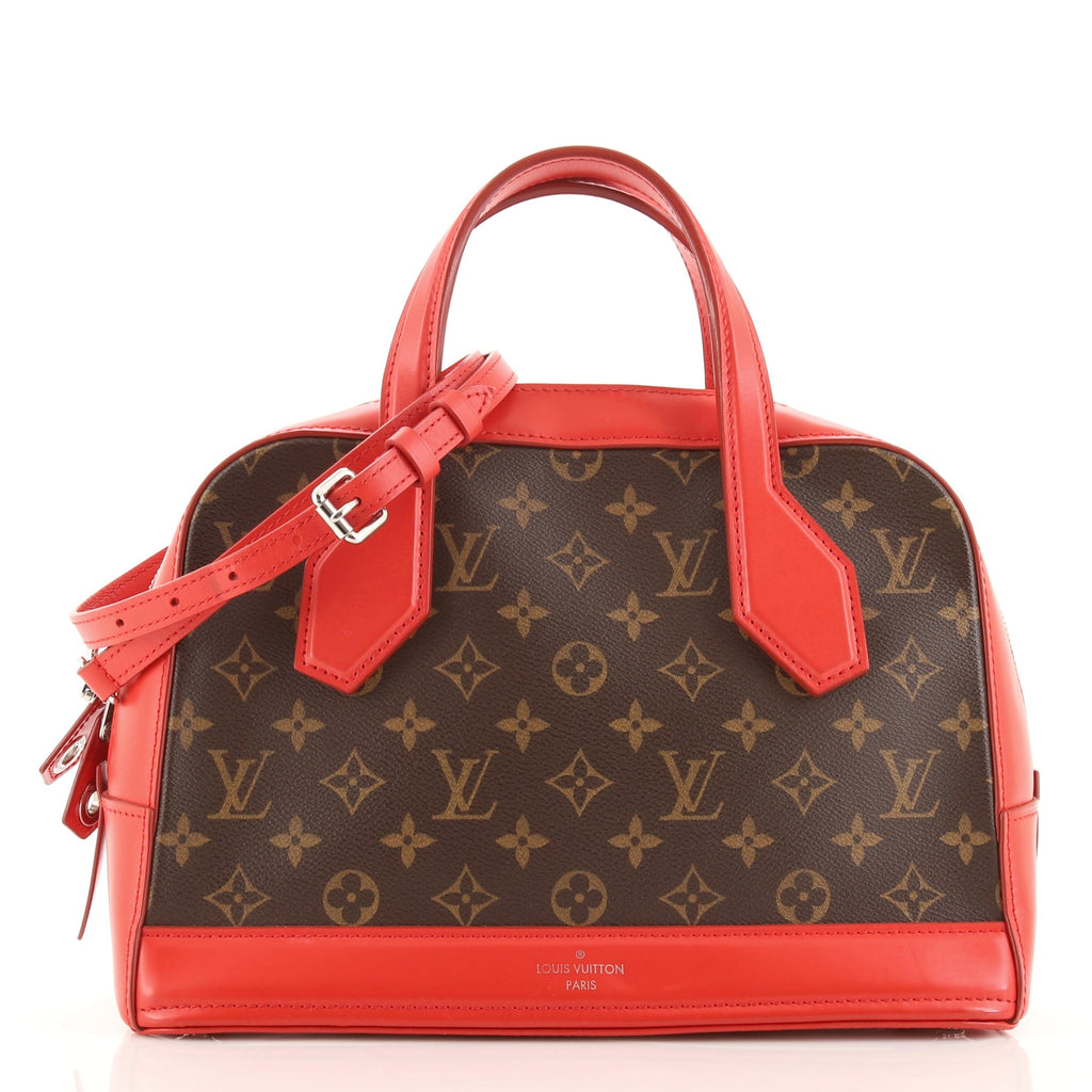 Louis Vuitton Dora PM Leather Handbag