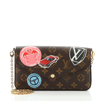 Louis Vuitton Felicie Pochette Limited Edition Monogram Canvas