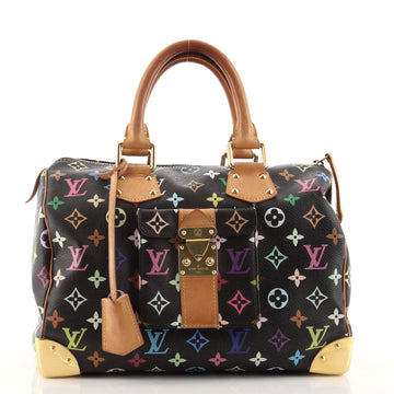 Louis Vuitton Speedy Handbag Monogram Multicolor 30