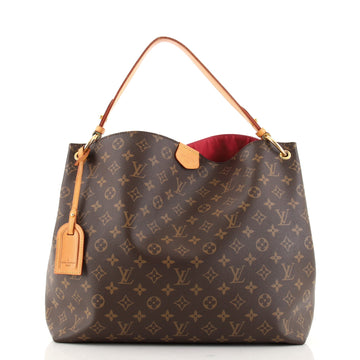 Louis Vuitton Graceful Handbag Monogram Canvas MM