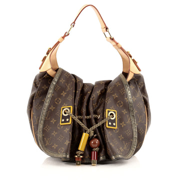 Louis Vuitton Kalahari Handbag Monogram Canvas GM