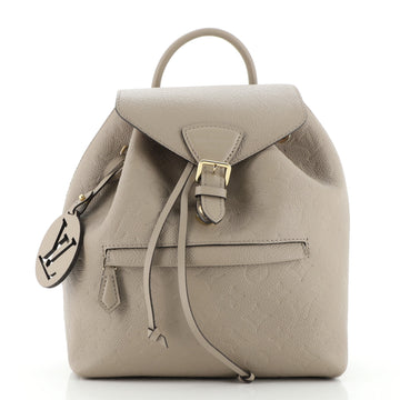 Louis Vuitton Montsouris Backpack NM Monogram Empreinte Leather PM