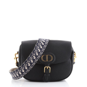 Christian Dior Bobby Flap Bag Leather Large