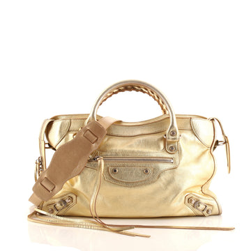 Balenciaga City Classic Studs Bag Leather Medium