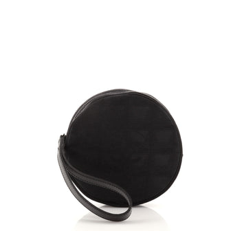 Chanel Travel Line Round Wristlet Nylon