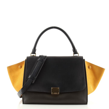 Celine Tricolor Trapeze Bag Leather Medium