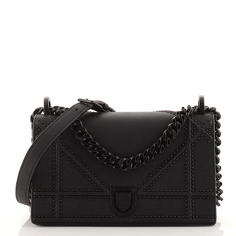Christian Dior Ultra Matte Diorama Flap Bag Calfskin Small