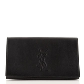 Saint Laurent Belle de Jour Clutch Leather Large