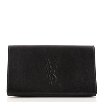 Saint Laurent Belle de Jour Clutch Leather Large