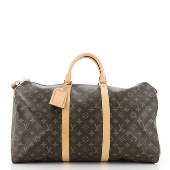 Louis Vuitton Keepall Bag Monogram Canvas 50