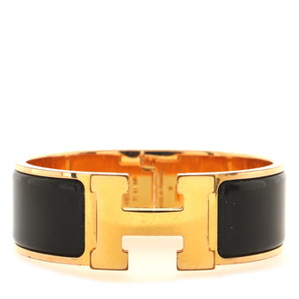Hermes Clic H Bracelet Enamel Wide
