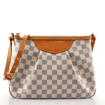 Louis Vuitton Siracusa Handbag Damier PM