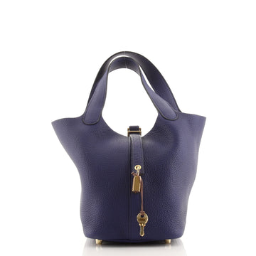 Hermes Picotin Lock Bag Clemence PM
