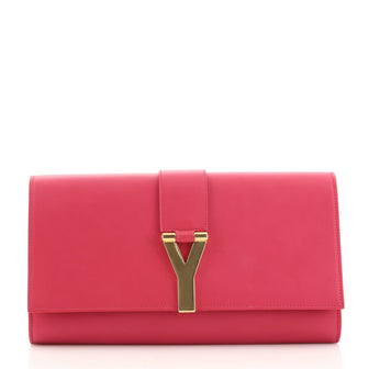Saint Laurent Chyc Clutch Leather