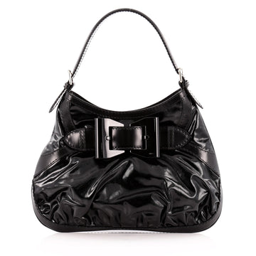 Gucci Queen Hobo Dialux Coated Canvas Medium