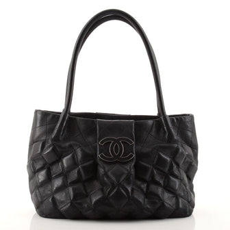 Chanel Sloane Square Tote 3D Quilted Calfskin Small