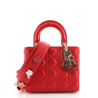 Christian Dior My Lady Dior Bag Cannage Quilt Lambskin