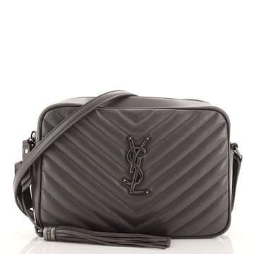 Saint Laurent Lou Camera Bag Matelasse Chevron Leather Small