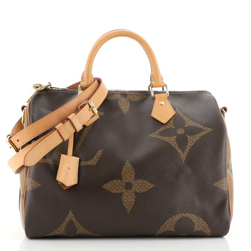 Louis Vuitton Speedy Bandouliere Bag Reverse Monogram Giant 30