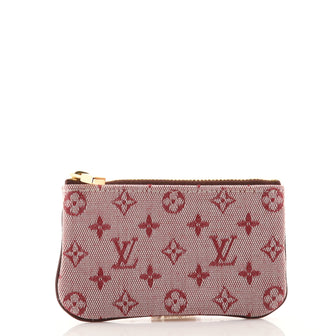 Louis Vuitton Key Pouch Mini Lin
