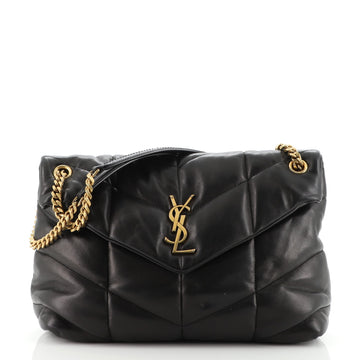 Saint Laurent LouLou Puffer Shoulder Bag Quilted Leather Medium