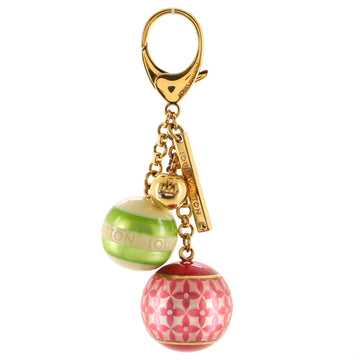 Louis Vuitton Mini Lin Croisette Bag Charm Resin and Brass
