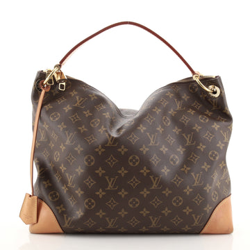 Louis Vuitton Berri Handbag Monogram Canvas MM