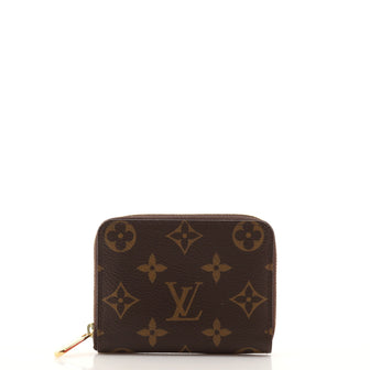 Louis Vuitton Zippy Coin Purse Monogram Canvas