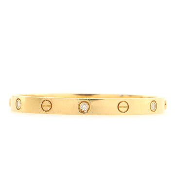 Cartier Love 6 Diamond Bracelet 18K Yellow Gold and Diamonds