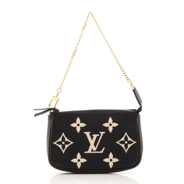Louis Vuitton Pochette Accessoires Bicolor Monogram Empreinte Giant Mini