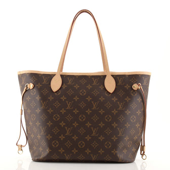 Louis Vuitton Neverfull NM Tote Monogram Canvas MM