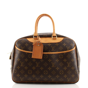 Louis Vuitton Deauville Handbag Monogram Canvas