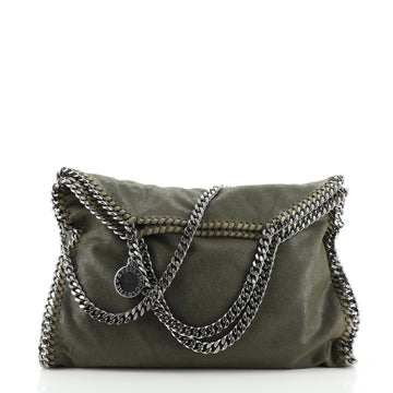 Stella McCartney Falabella Fold Over Bag Shaggy Deer