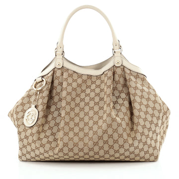 Gucci Sukey Tote GG Canvas Large