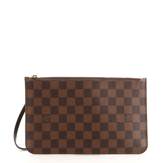 Louis Vuitton Neverfull Pochette Damier Large
