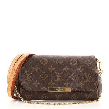 Louis Vuitton Favorite Handbag Monogram Canvas MM
