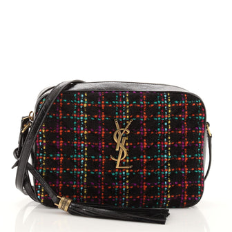 Saint Laurent Lou Camera Bag Tweed Small