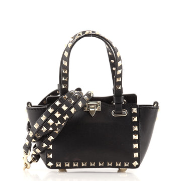 Valentino Rockstud Tote Soft Leather Micro