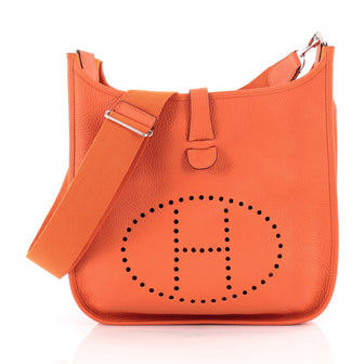 Hermes Evelyne Crossbody Gen III Clemence GM