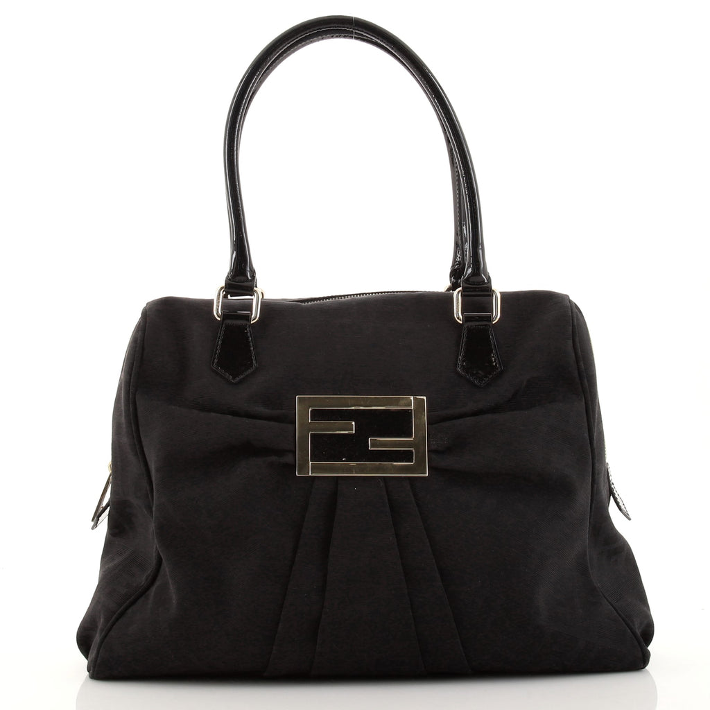 Fendi Mia Zip Tote Zucca Canvas Large 116179