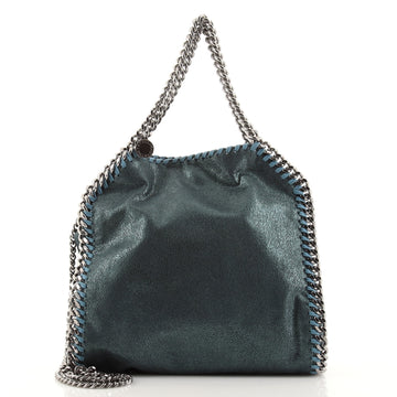 Stella McCartney Falabella Fold Over Crossbody Bag Shaggy Deer Mini