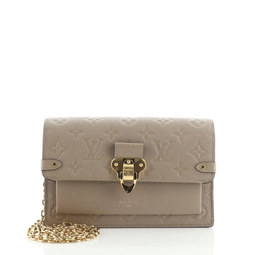 Louis Vuitton Vavin Chain Wallet Monogram Empreinte Leather