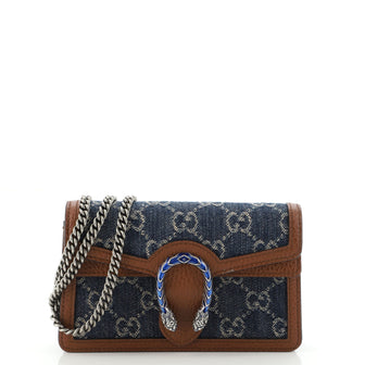 Gucci Dionysus Bag GG Denim Super Mini