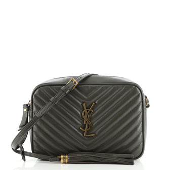 Saint Laurent Lou Camera Bag Matelasse Chevron Leather Small