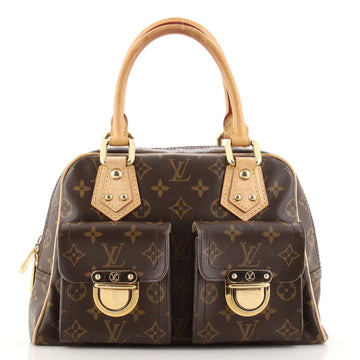 Louis Vuitton Manhattan Handbag Monogram Canvas PM