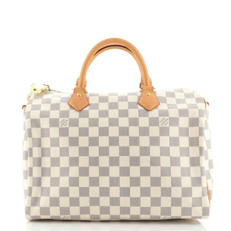 Louis Vuitton Speedy Bandouliere Bag Damier 30