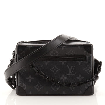 Louis Vuitton Soft Trunk Bag Monogram Eclipse Canvas Mini