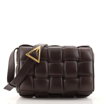Bottega Veneta Cassette Crossbody Bag Padded Maxi Intrecciato Leather