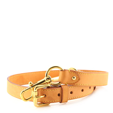 Louis Vuitton Adjustable Shoulder Strap Vachetta Leather 25mm